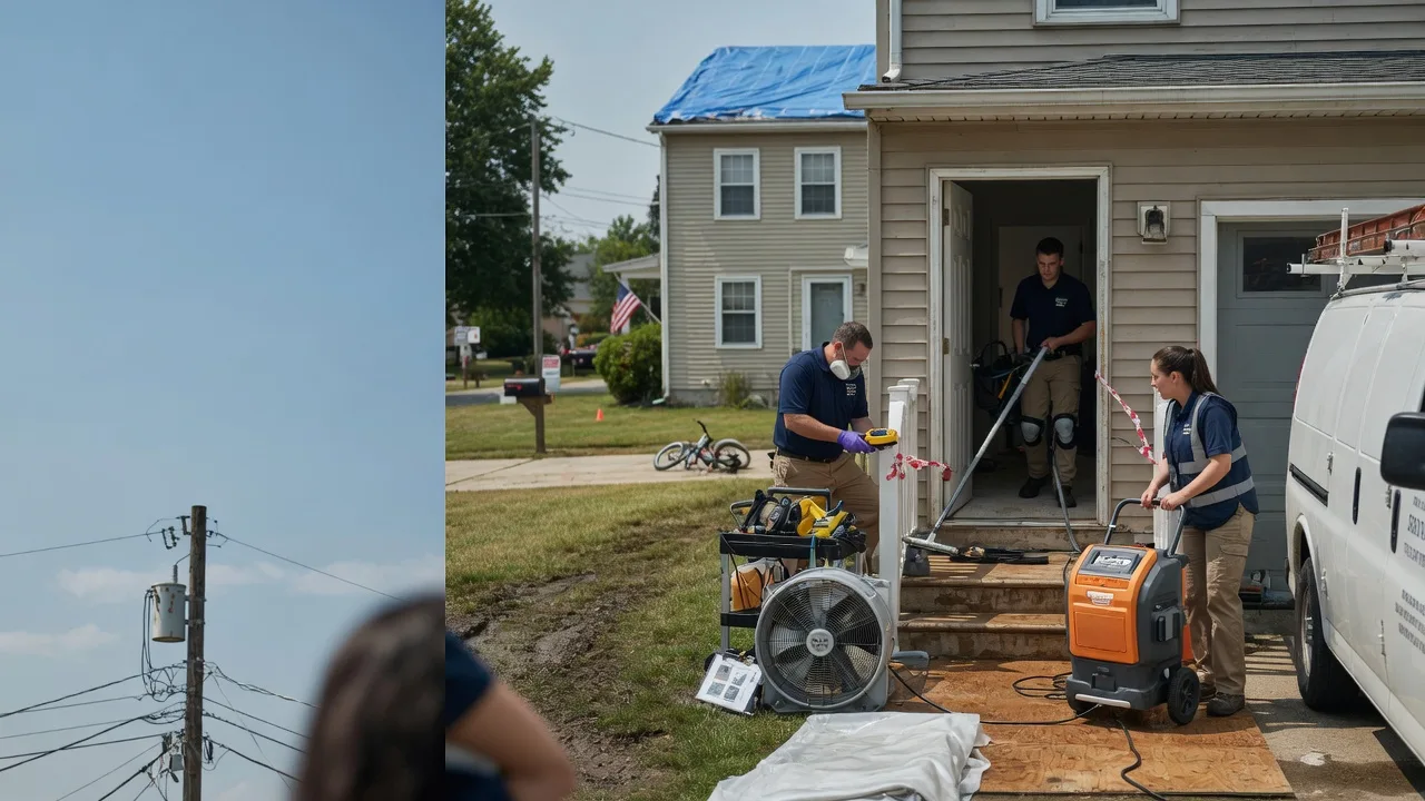Water Damage Repair in Muscotah, KS near me